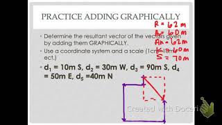 Physics Vector Components and Addition 11.4.20
