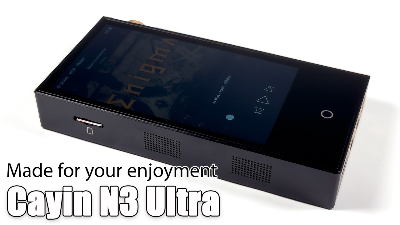 Cayin N3 Ultra player review: the entertainer - YouTube
