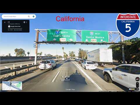 Interstate 5 - California northbound