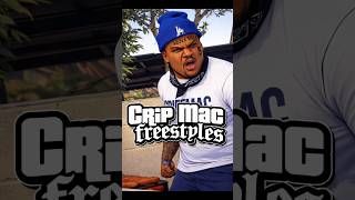 Crip Mac Freestyles Aggressively 🔥 Raw Street Bars &amp; Viral Moments