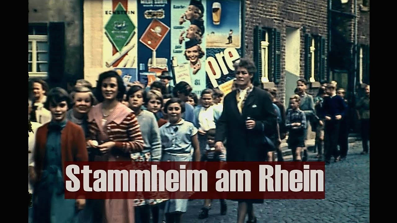 Köln-Stammheim 50er Jahre - Veedelsporträt - Echtfarbe