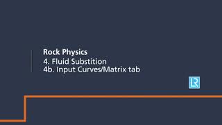 IP: Rock Physics