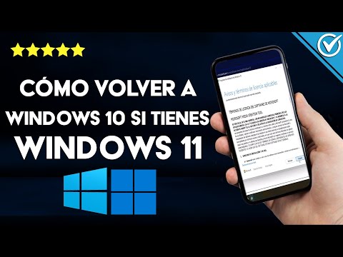 ¿Cómo volver a WINDOWS 10 si tienes WINDOWS 11? - Hazlo sin problemas