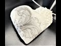 Tattooed Heart Pendant