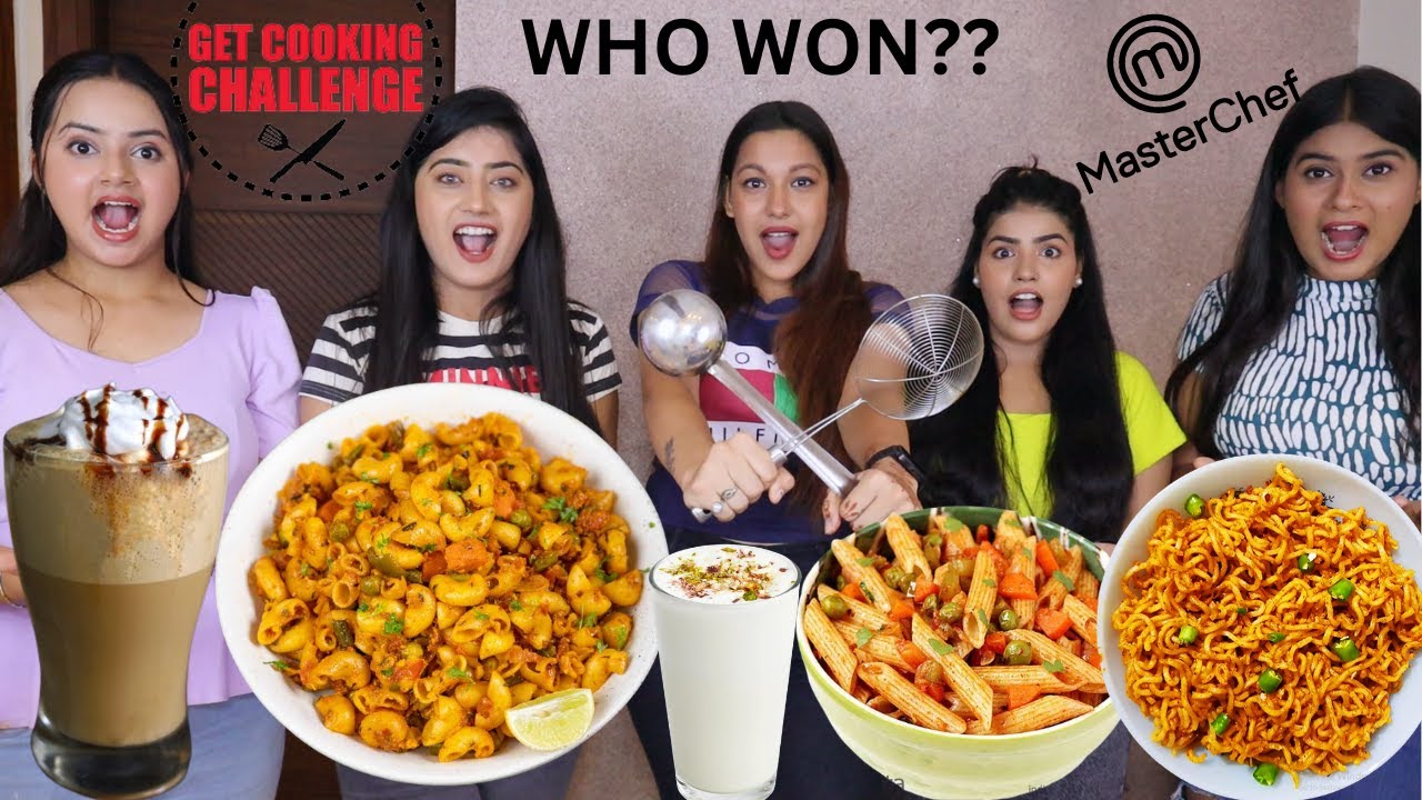 Masterchef Cooking Challenge with @DingDongGirls | Who Won ? Cooking ...