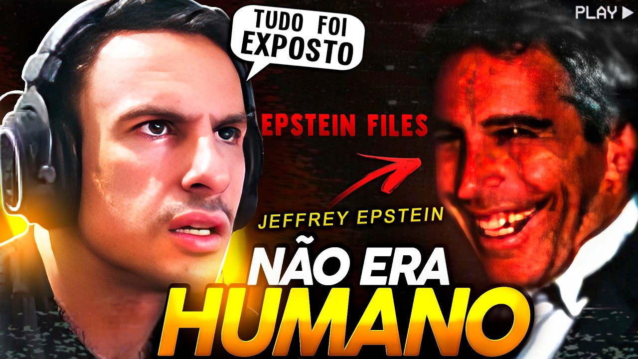 SUPER XANDÃO REAGINDO A JEFFREY EPSTEIN NÃO ERA HUMANO | JJ