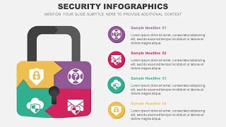 Security Infographics Animated PowerPoint Slides