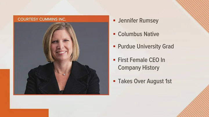 Cummins names Rumsey as first female CEO