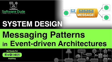5 Messaging Patterns in Event-driven Architecture | System Design Interview | PubSub, Priority Queue