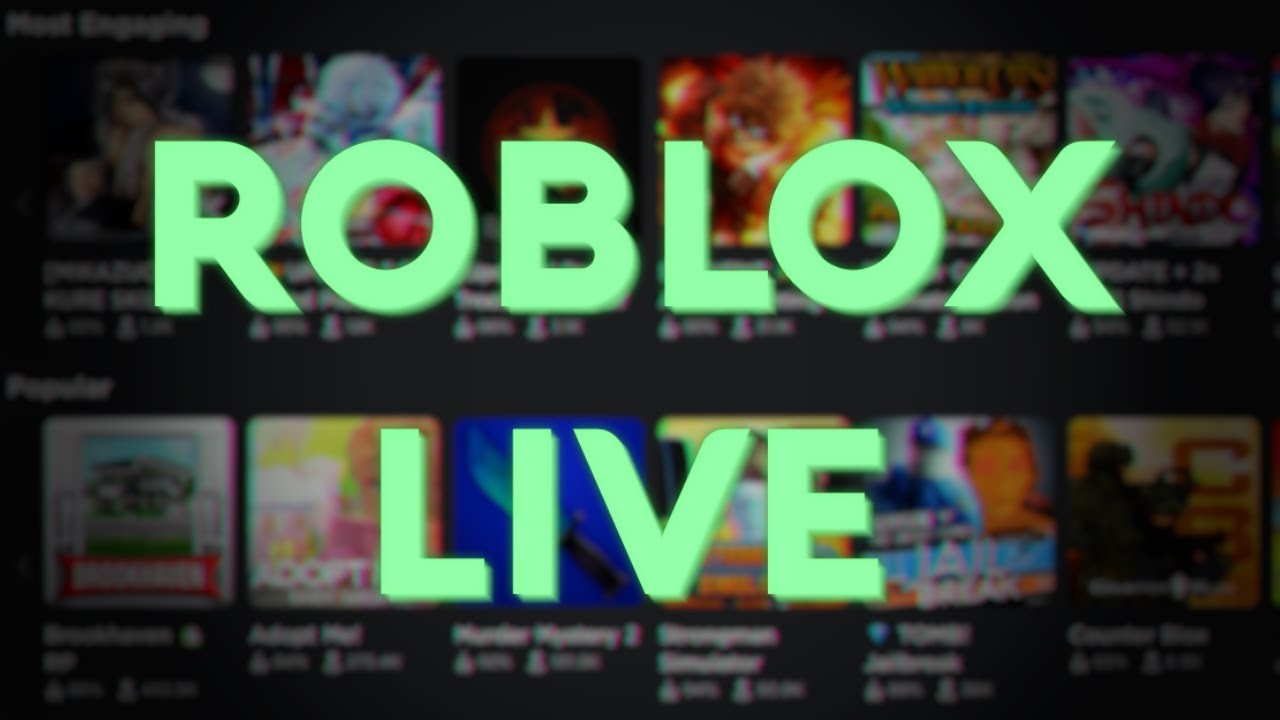 Playing Roblox Games With VIEWERS Roblox Live 28 06 21 YouTube