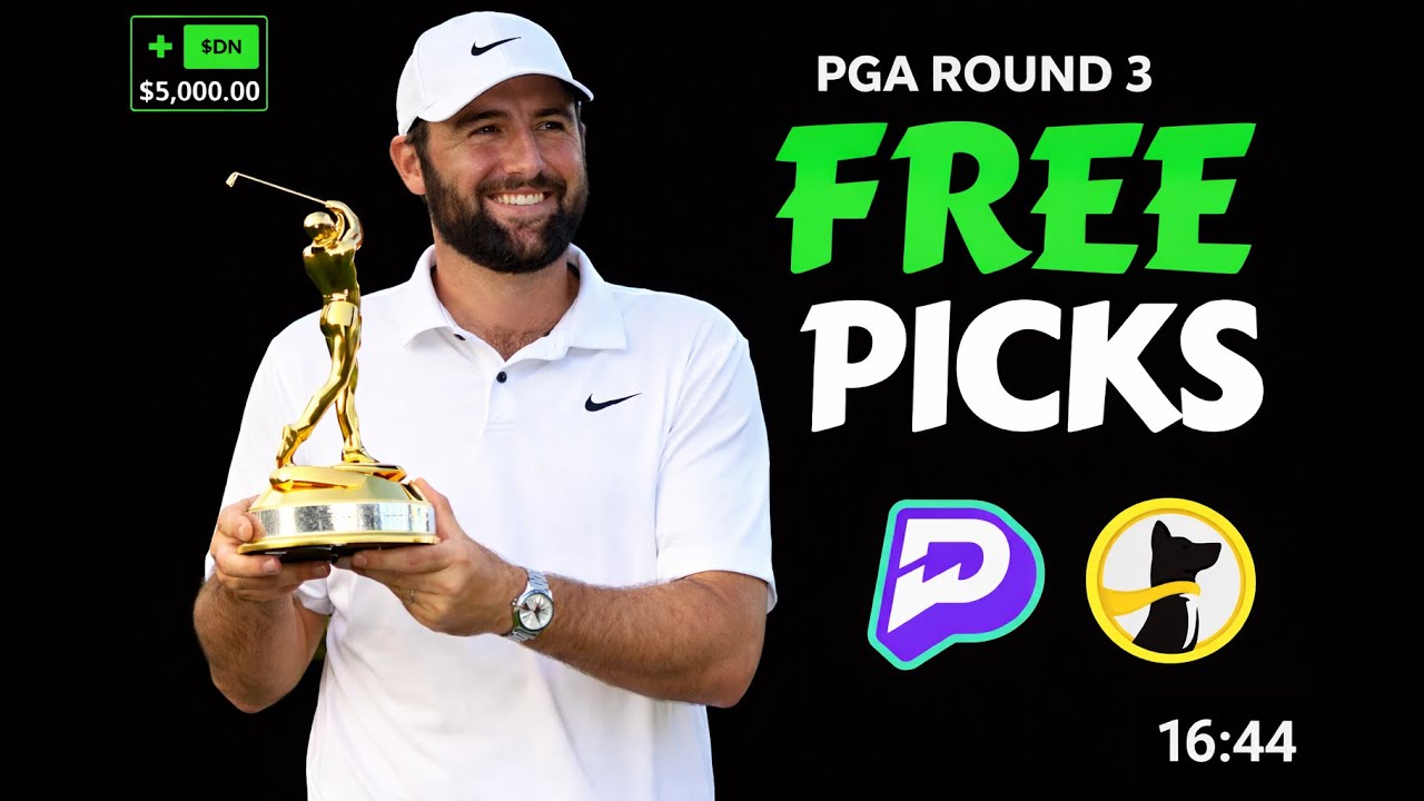 BEST PGA AMEX ROUND 3 PRIZEPICKS TODAY HUGE VALUES🔥PLAYER PROPS & PREDICTIONS January 24th