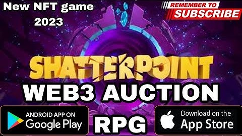 Shatterpoint gameplay | Web3 auction RPG for android. New game nft 2023 . Free play to earn. GameFi