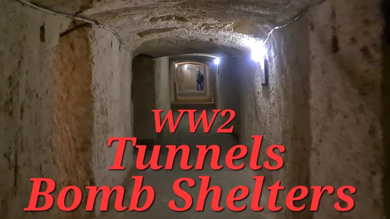 AIR RAID SHELTERS (WW2) DUG BY HAND 