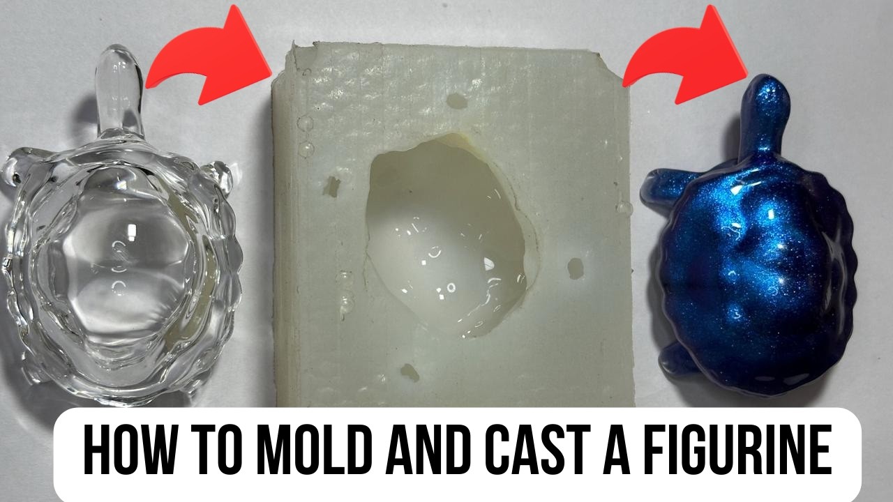 How to make a Silicone Mold and Cast with Resin | Step-by-Step Tutorial