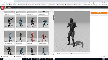 Unreal Engine - Using Mixamo Animations - Bone Mapped Skeleton