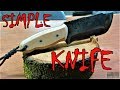 Making knife recycling material