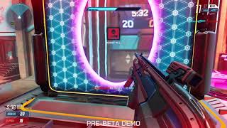 Splitgate Pre Beta Demo Gameplay - Can See Myself Putting Alot Of Time In On Release