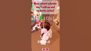Adopt me advent calendar day 9! (2024) ❤️🎄🎅🦌🍪✨ #santa #shorts #christmas #roblox #preppy #fyp