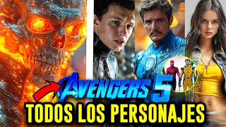 ¡¡POR FIN!! AVENGERS 5 (2026) anuncia sus 60 personajes, no existen los Vengadores y IRONMAN regresa