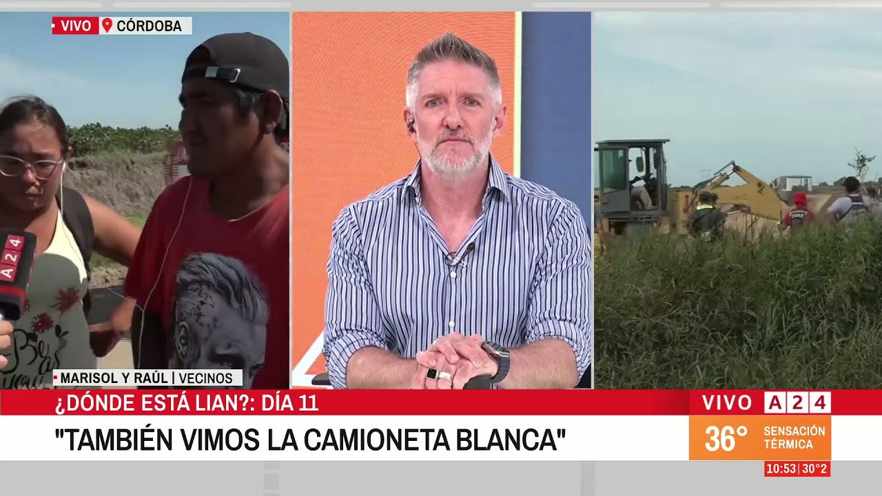 Para mí se lo llevaron: el testimonio que da un giro en la búsqueda de Lian