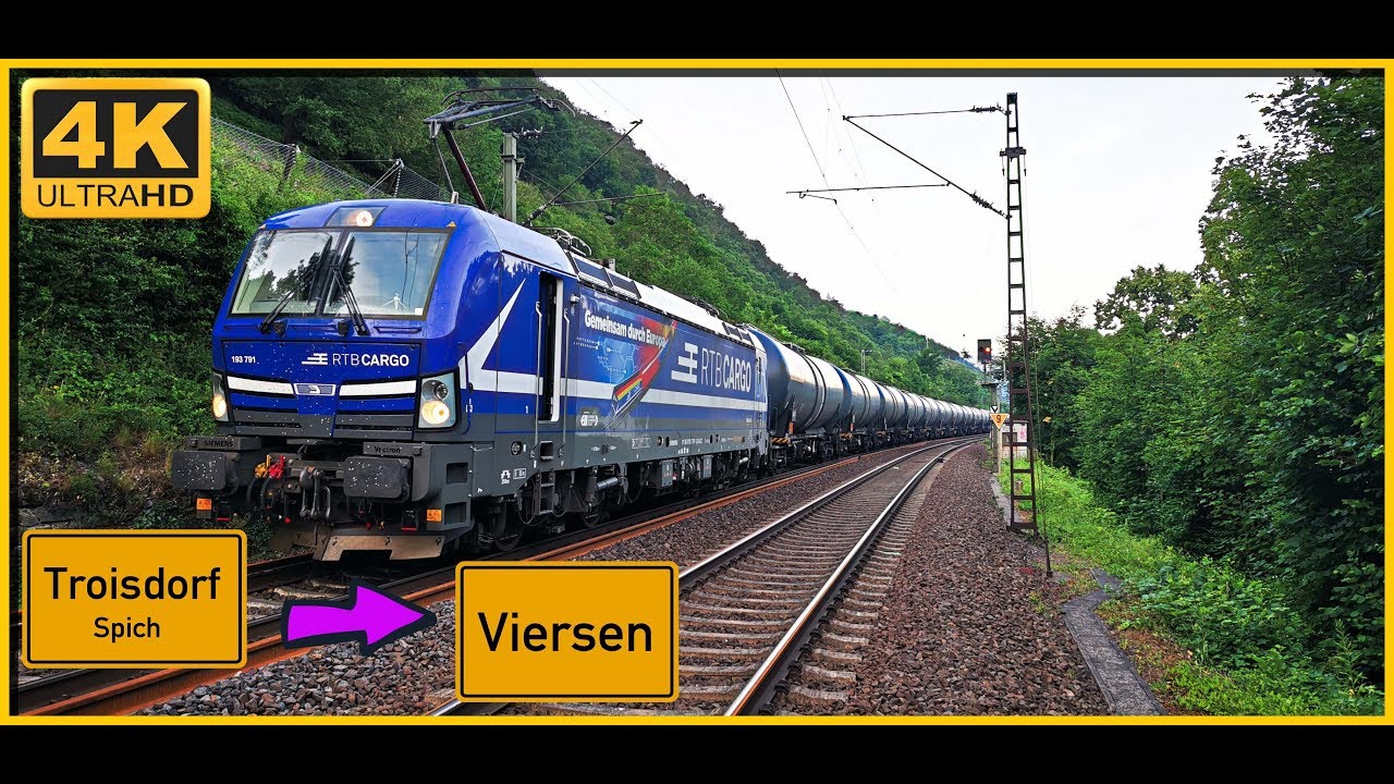 【4K】 Führerstandsmitfahrt Troisdorf  nach Viersen über Ehrenfeld,Rheydt,Mönchengladbach