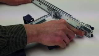 KV Server Slide Cable Management Accessory Installation