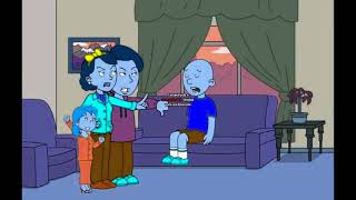 Caillou Gets Grounded For Nothing In Opposite