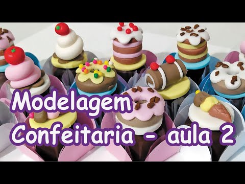 Docinhos em pasta americana - Modelagem Confeitaria - aula 2 @DeliciasCaseirasOsasco