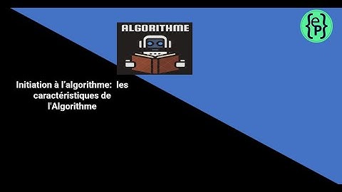 Initiation à l’algorithme : Chapitre 2 Suite,  L