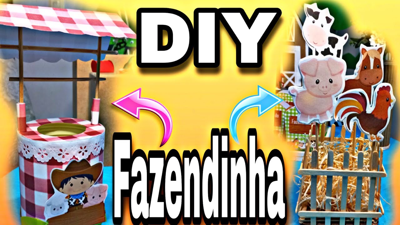 DIY PARA FESTA FAZENDINHA