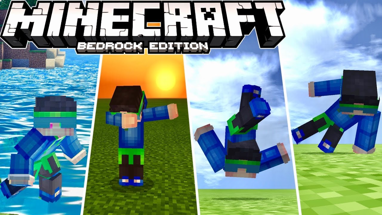 Animated Player Addon for Minecraft PE 1.13+