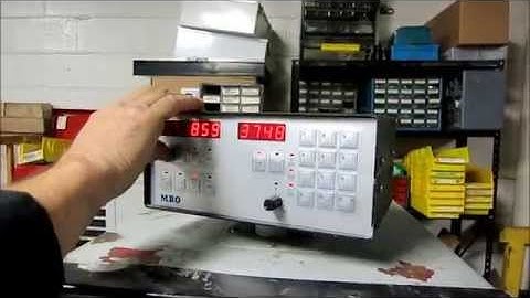 MBO Continuous Feed Paper Folder