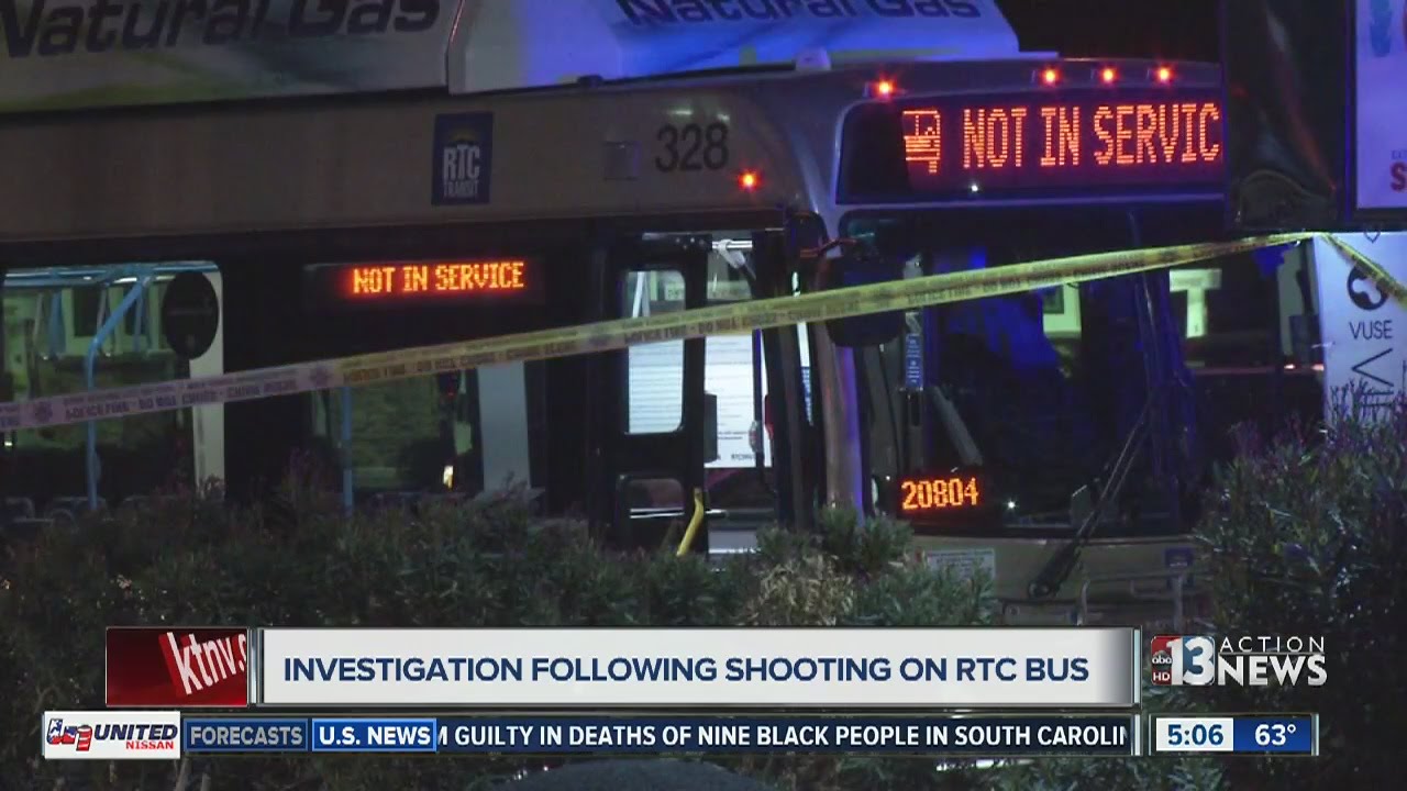 Coroner identifies man shot on RTC bus in Las Vegas - YouTube
