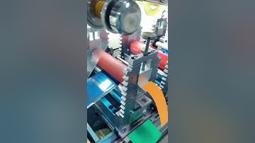 Die cutting machine with rotary knife for mobile phone screen adhesive protective film (high speed)