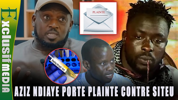 Lutte Sénégalaise : Aziz Ndiaye Porte Plainte Contre Siteu, Accentuant la Crise au CNG