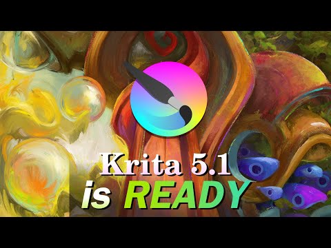 Everything new in Krita 5.1.0