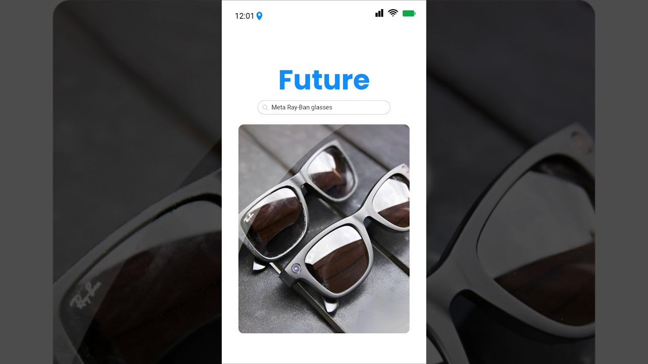 Capture. Listen. Stay connected.Ray-Ban Meta smart glasses 