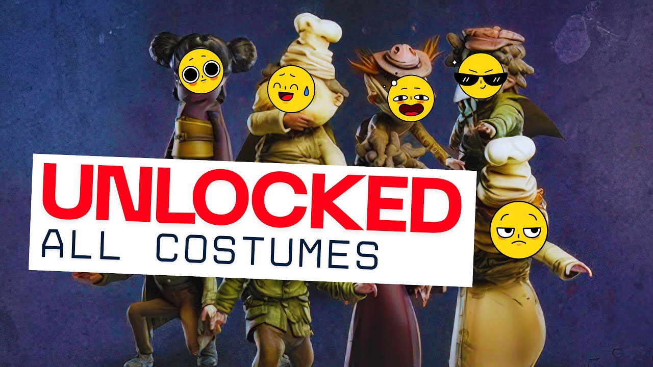 Little Nightmares 3 | All Costumes Unlocked | All Characters 