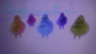 The Boohbahs Do Swingy Twirls To Eeyi, Eeyi, Eeyore Le Card Music