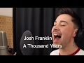Capture de la vidéo "A Thousand Years"  - Christina Perri (Josh Franklin Acoustic Version) On Spotify And Itunes