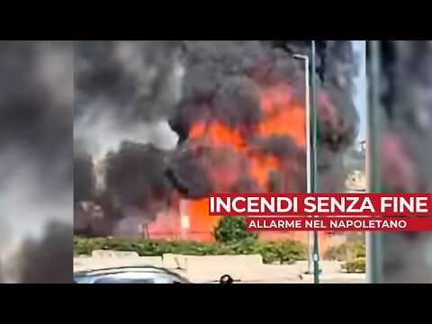 Video Incendi senza fine, allarme nel napoletano: cosa sta succedendo?