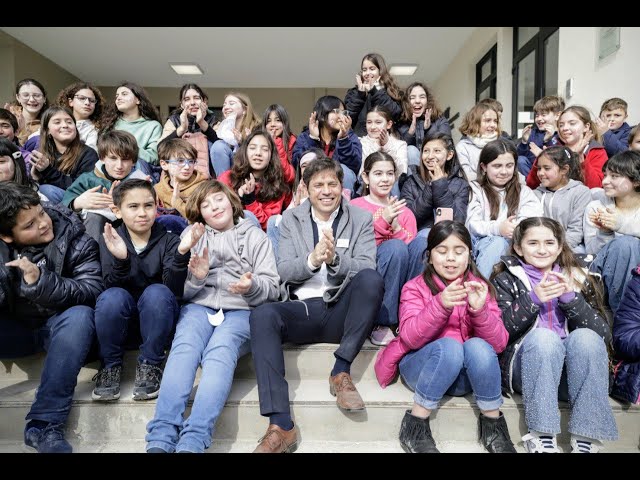 Inauguración del IPAT y el Conservatorio de Música en Tandil