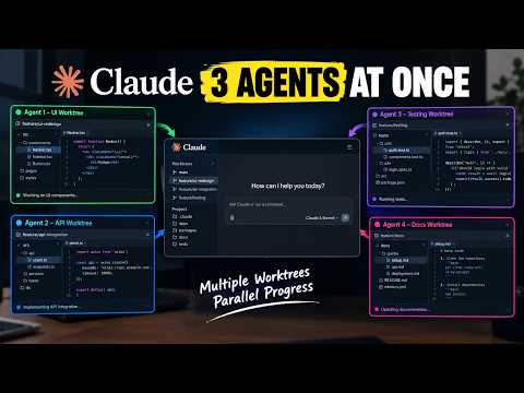 How to Use Claude Worktrees to Run Multiple Agents and Work Faster