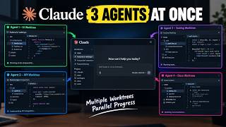 How to Use Claude Worktrees to Run Multiple Agents and Work Faster
