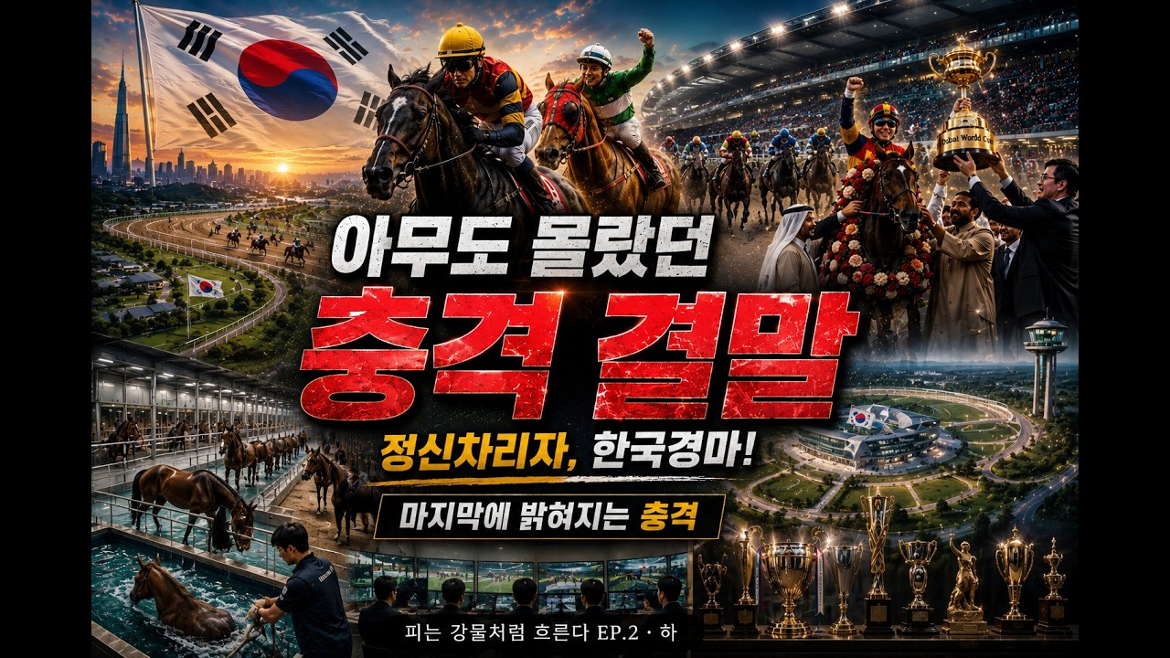 한국경마의 충격적 현실… 황제의 아들도 평범했다｜엑톤파크가 남긴 마지막 경고#엑톤파크#경주마#혈통의비밀#실화다큐#흥미로운이야기
