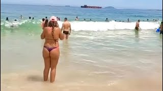 🇧🇷 Copacabana Beach Brazil Warm Horizon Spark