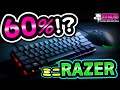 【待望の新商品】Razer初60％キーボード！Huntsman Miniをレビュー！人気の理由とは？[超猫拳][周辺機器][ゲーミングキーボード]