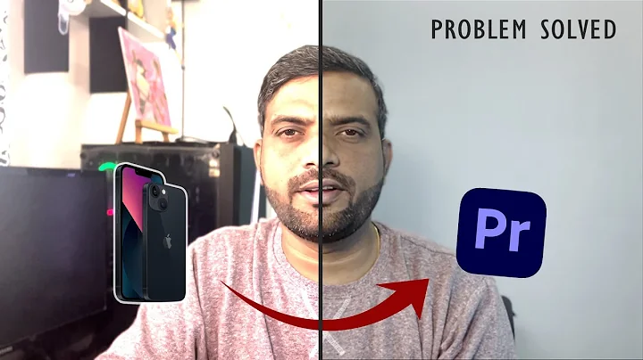 how to import & export iPhone video to premiere pro | HLG or HDR | Problem Solved