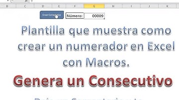 Cómo numerar en Excel, Autonumera documentos, seriales, consecutivos