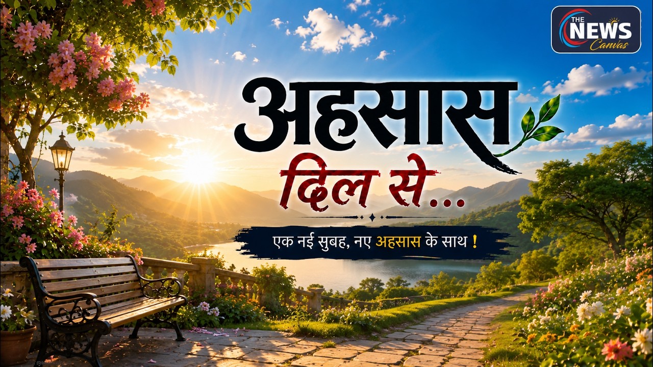 अहसास दिल से | Special Morning Show | समय की कीमत | सिटी पैलेस की सीख और रहीम का दोहा | TNC |